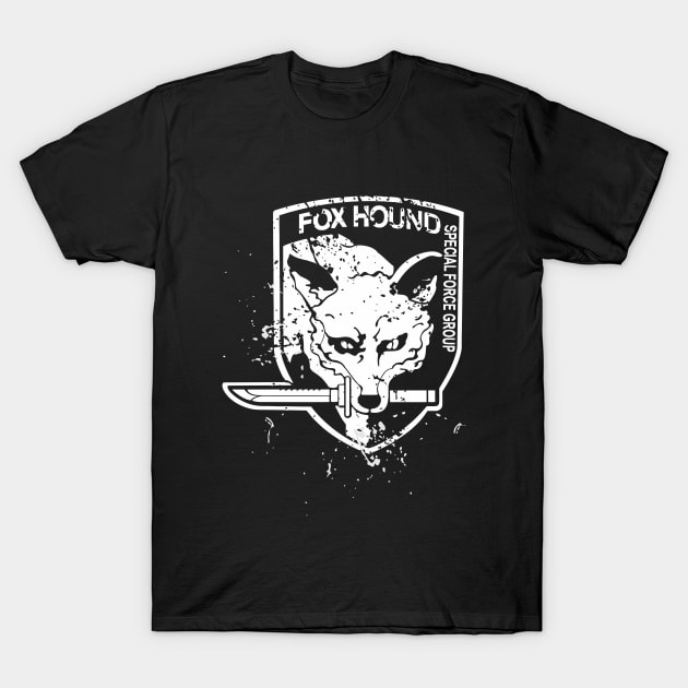 fox grunge hound T-Shirt by zildiankarya